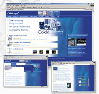 CodaOctopus.com – reflecting the merger of Coda  Technologies and Octopus Marine