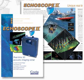 Product brochure for Coda Echoscope II